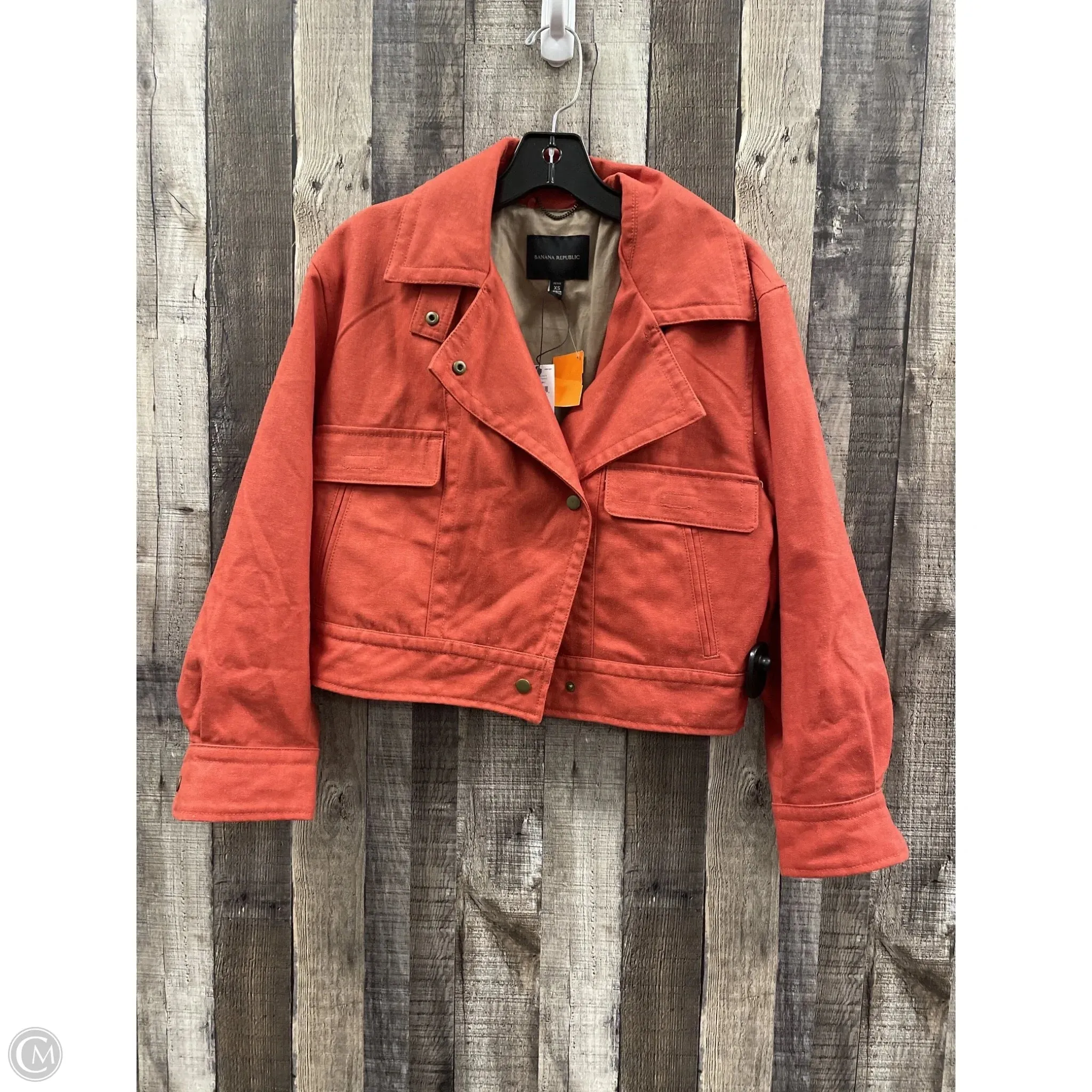 Jacket Other By Banana Republic In Orange, Size: Xs