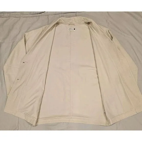 Jackson Rowe Women's Cotton Linen Blend Single Breasted Blazer Jacket Small‎