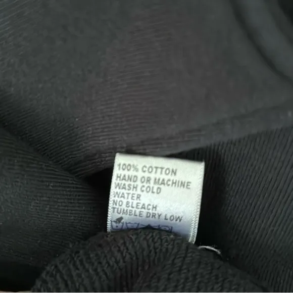 James Perce Black Double-Breasted Heavy Cotton Knit Jacket