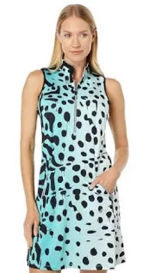 Jamie Sadock Sleeveless  Golf Dress Jelly Bean