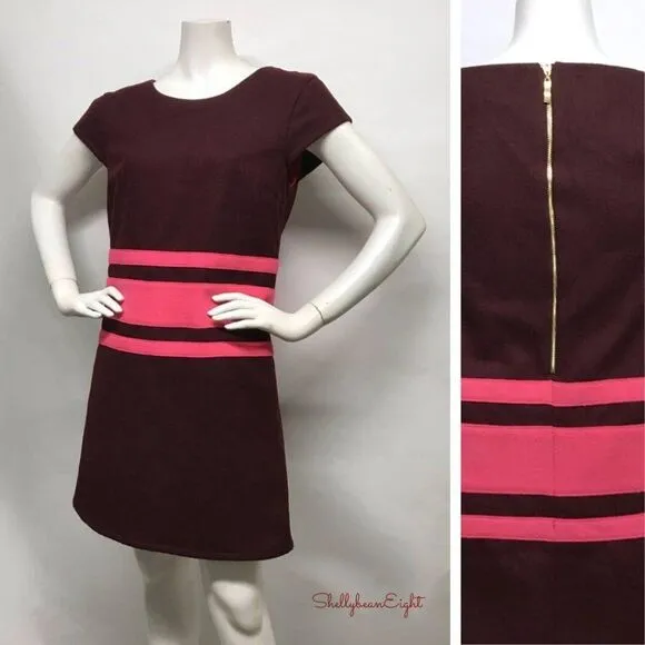JULIE BROWN Neiman Marcus ColorBlock Dress 8 M NWT