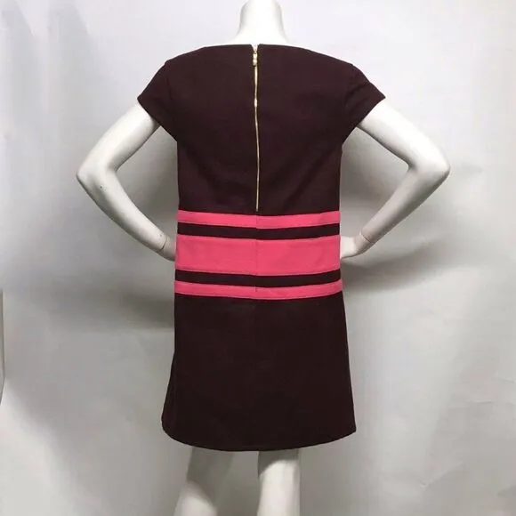 JULIE BROWN Neiman Marcus ColorBlock Dress 8 M NWT