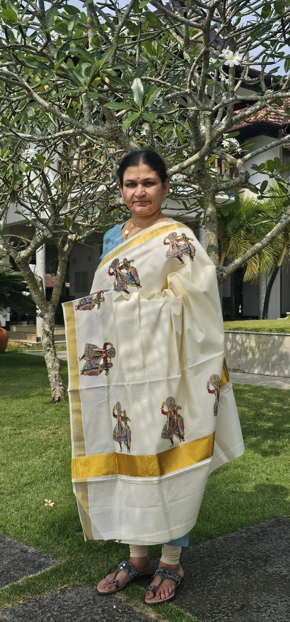 KR011424002 - Kerala Cotton Silk