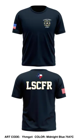 La Salle County Fire Rescue A Shift  Store 1 Core Men's SS Performance Tee - Yhmgz4