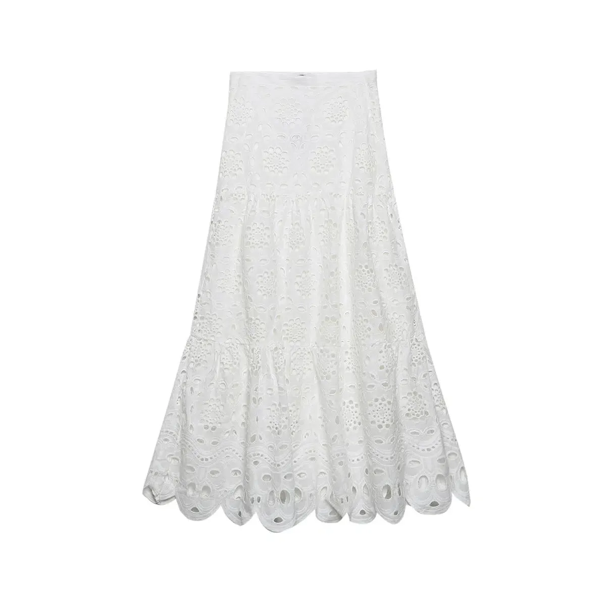 Lace Blouse and Skirt Set