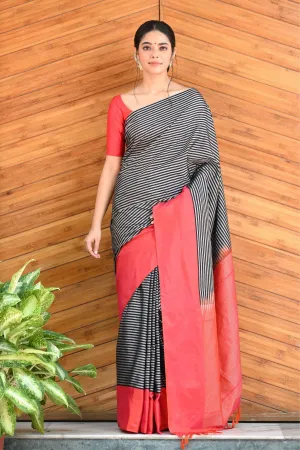 Lal Kali Kanjiveram Silk Saree