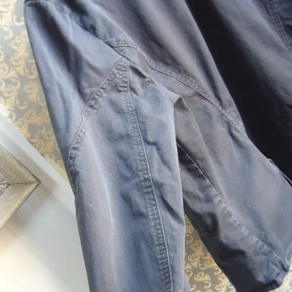 Lane Bryant Black Ruffle Military Jacket - Size 14
