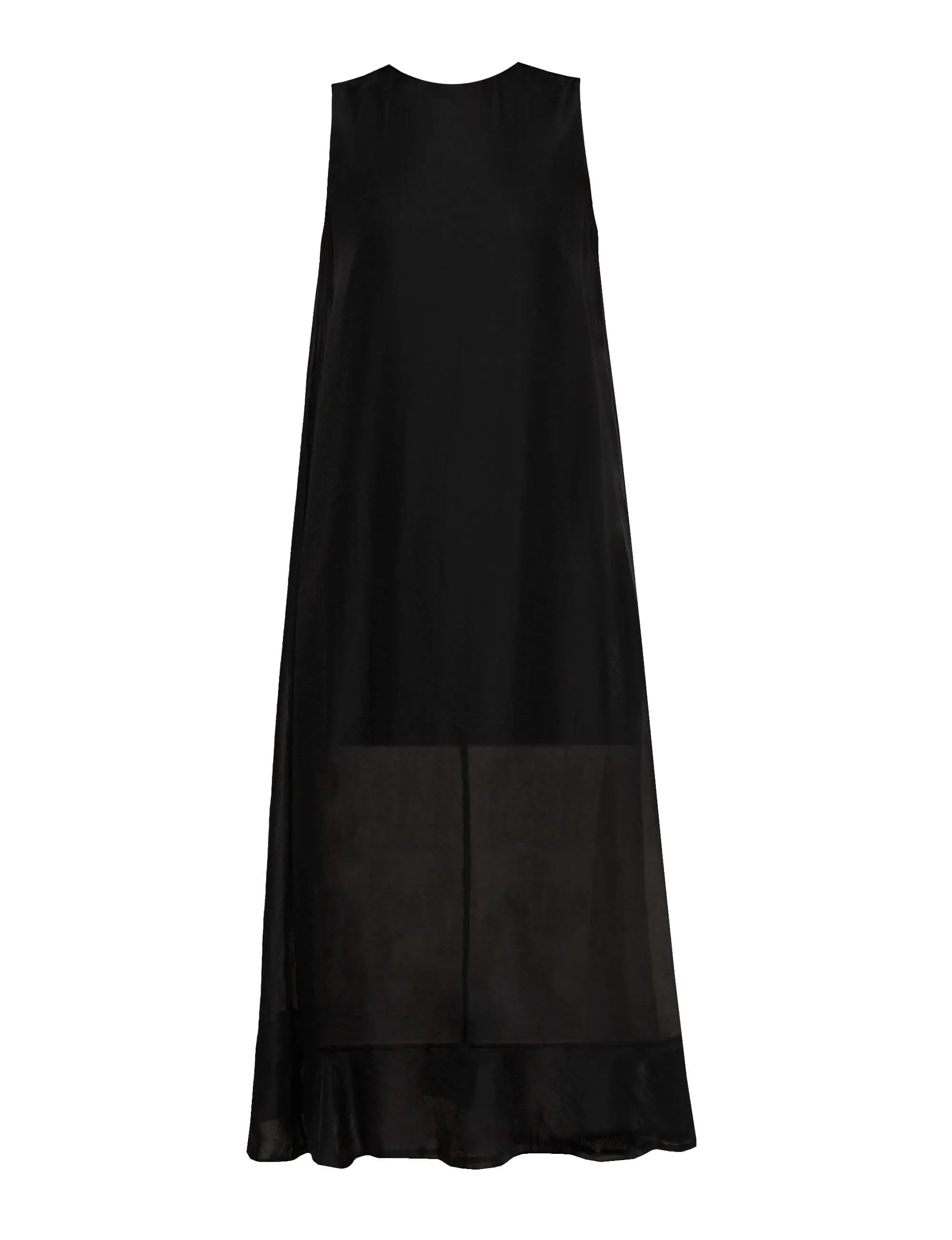 Layered Sheer A-line Dress-BESTSELLER