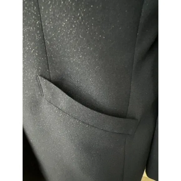 Le Suit Petite Women Navy 3 PCS Skirt Suit Size 8P