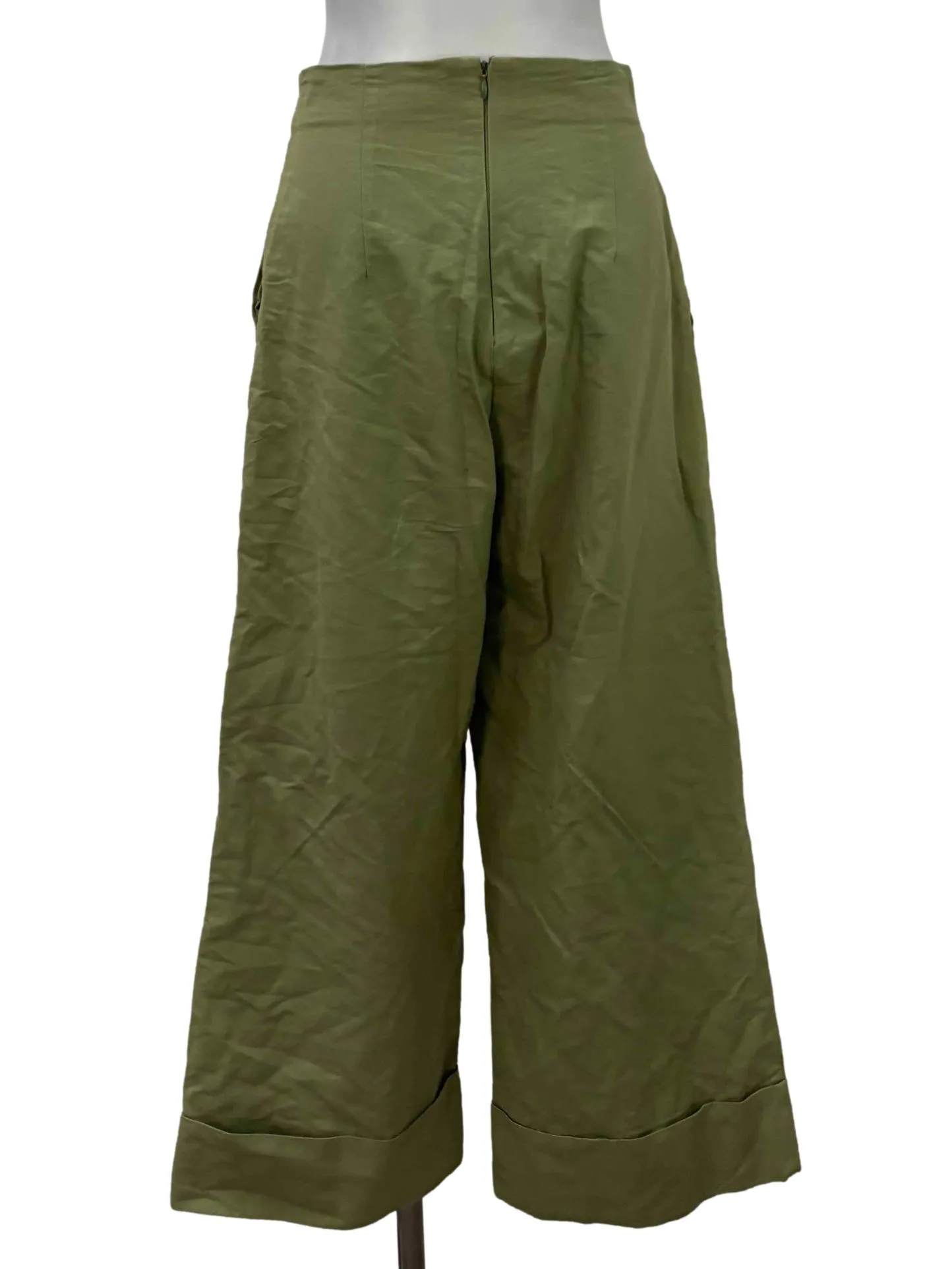 Light Green Wide Leg Pants