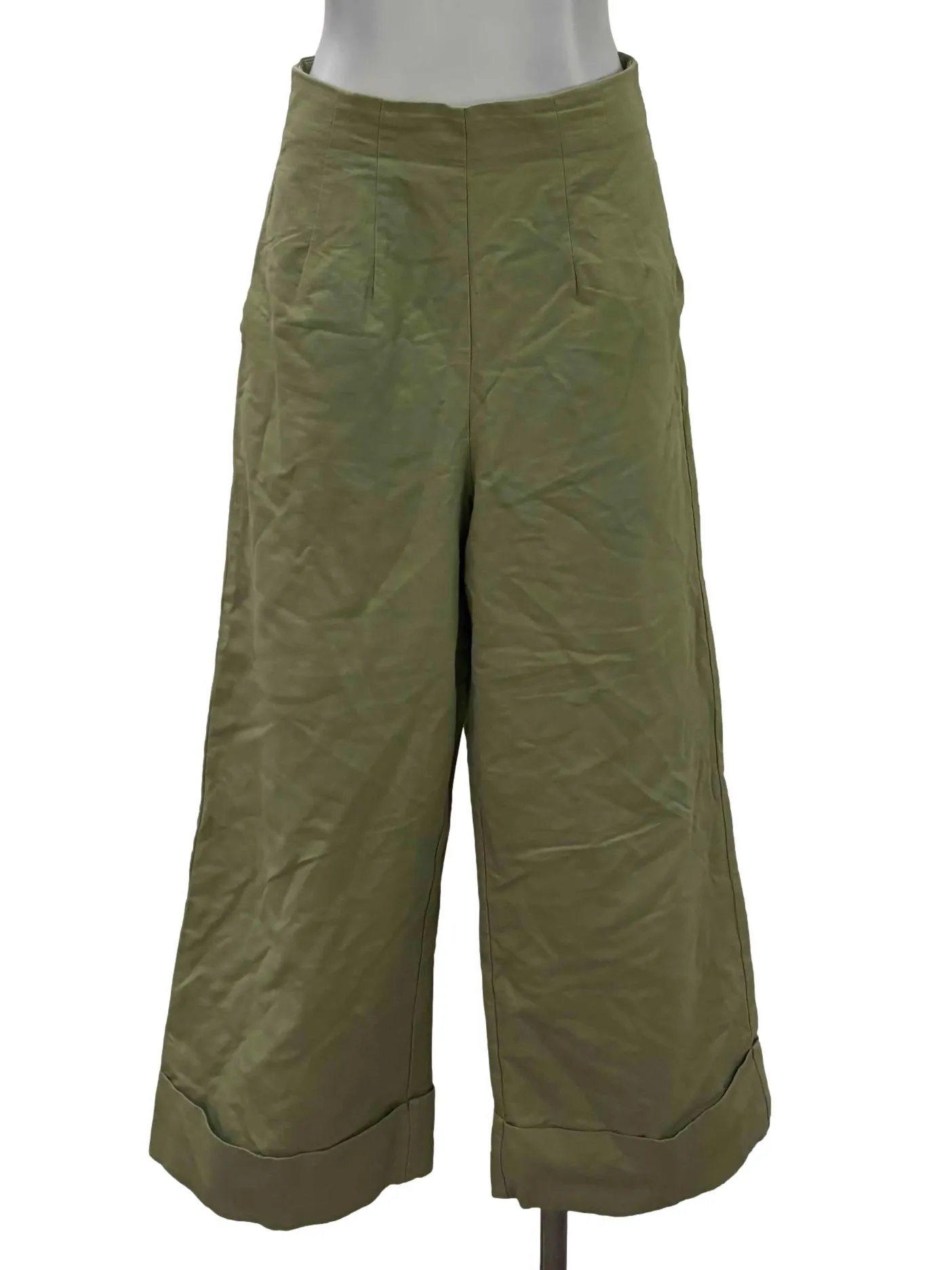 Light Green Wide Leg Pants