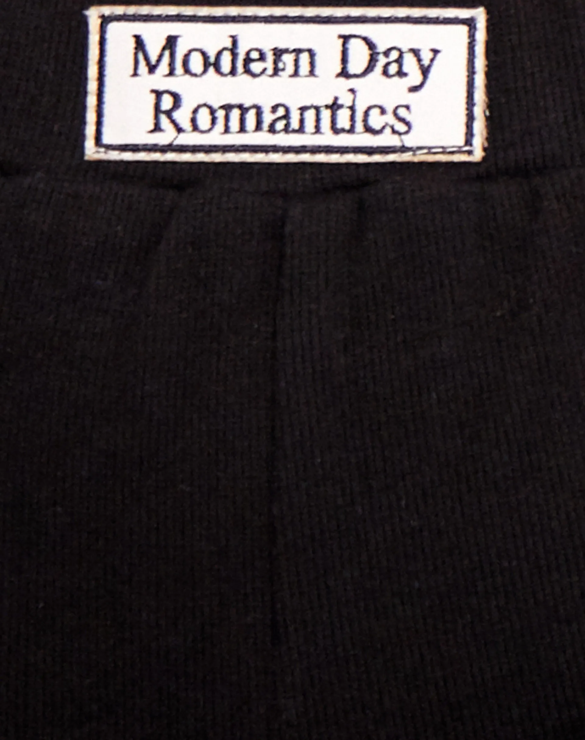 Lou Hot Pant in Black Modern Day Romantics Label Embro