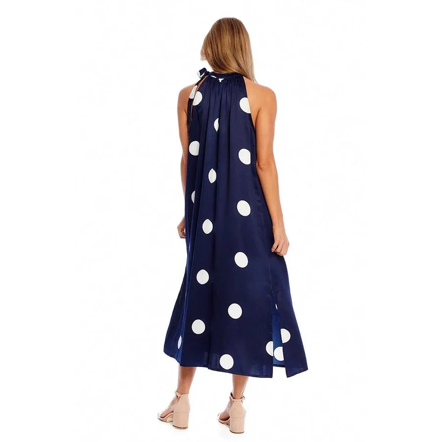 Lowe Bow Tie Maxi Dress