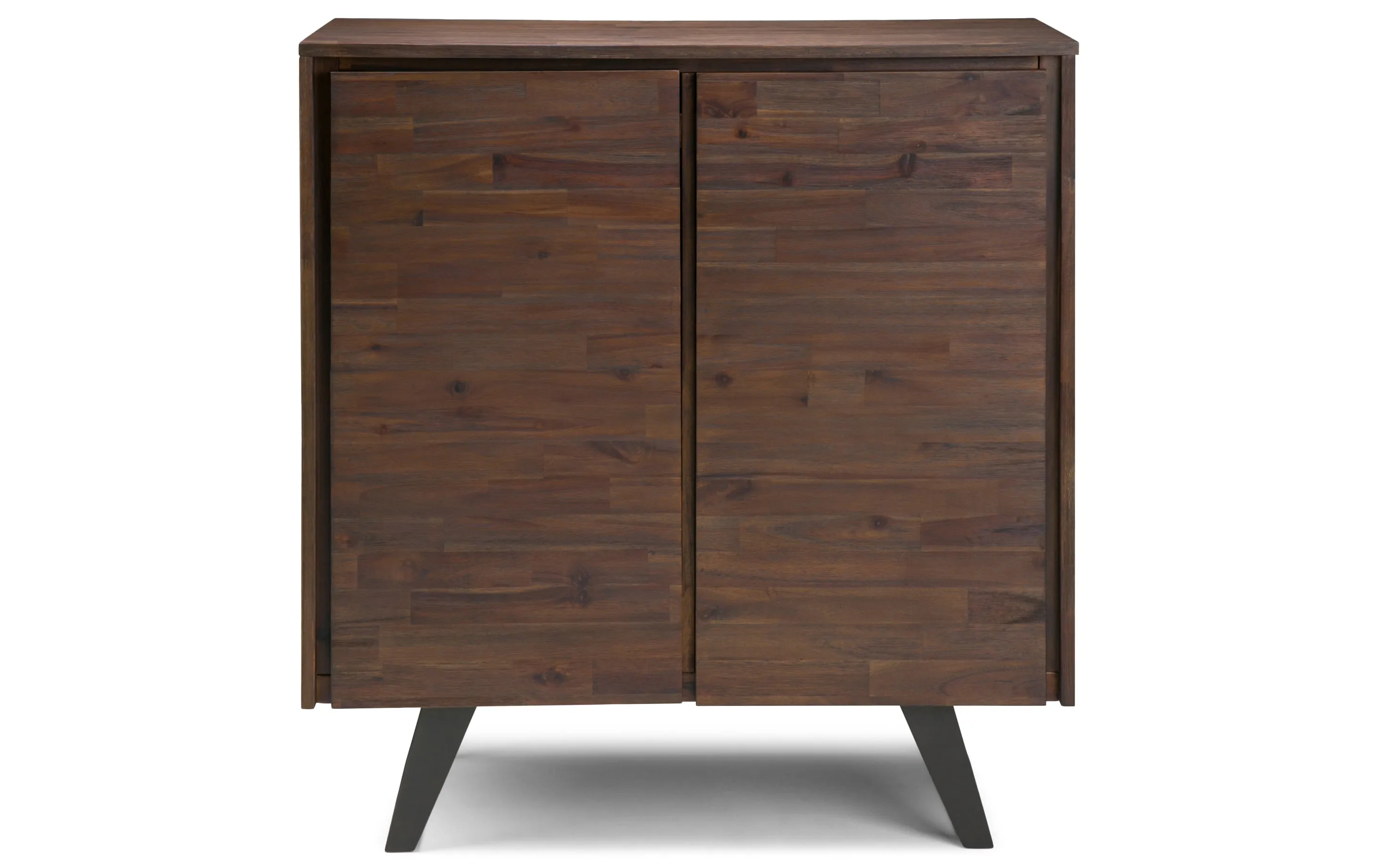 Lowry 39 inch Storage Cabinet (Set of 2) in Acacia