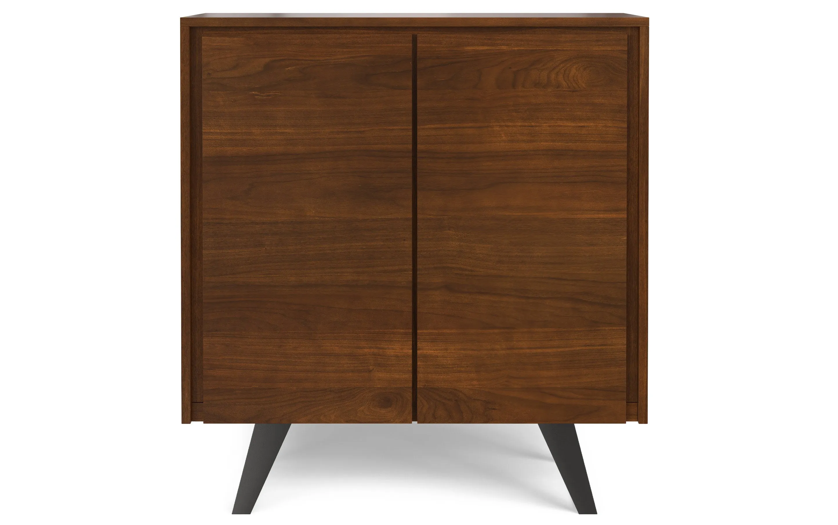 Lowry 39 inch Storage Cabinet (Set of 2) in Walnut