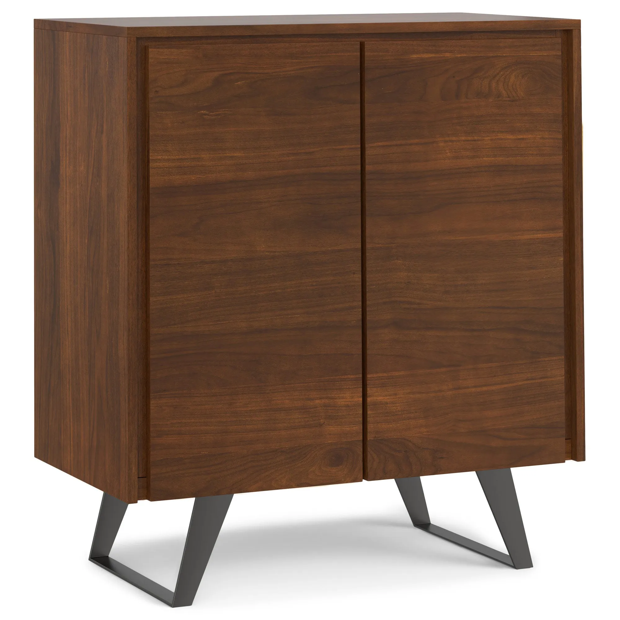 Lowry 39 inch Storage Cabinet (Set of 2) in Walnut