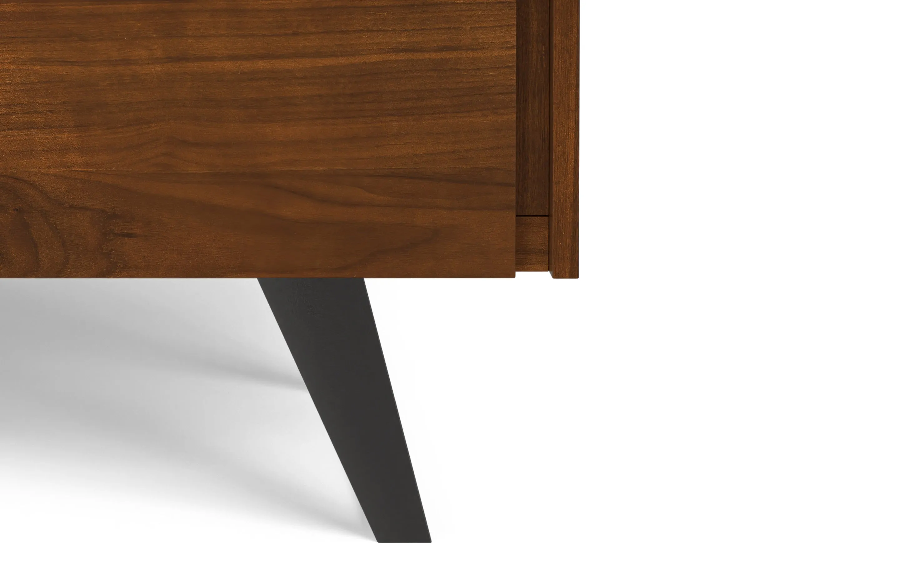 Lowry 39 inch Storage Cabinet (Set of 2) in Walnut