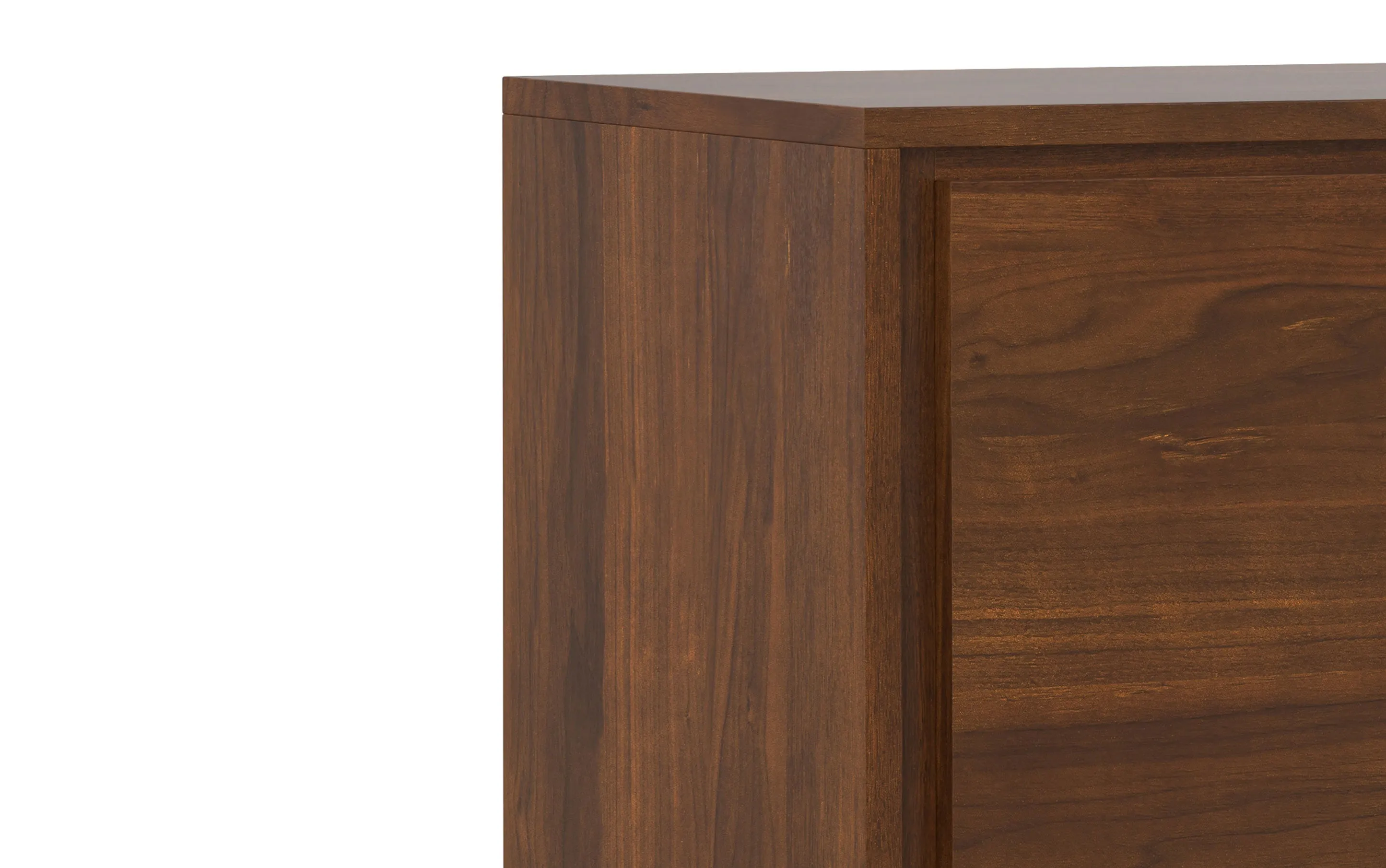 Lowry 39 inch Storage Cabinet (Set of 2) in Walnut