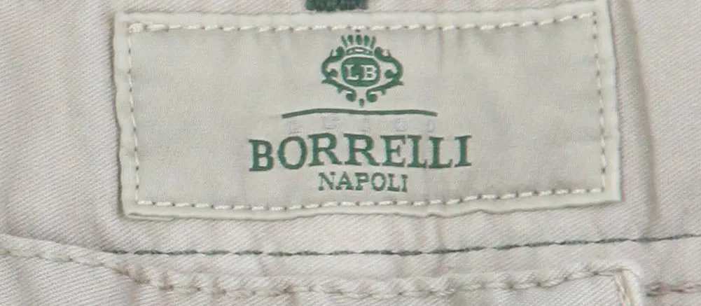Luigi Borrelli Beige Pants - 35 US / 51 EU