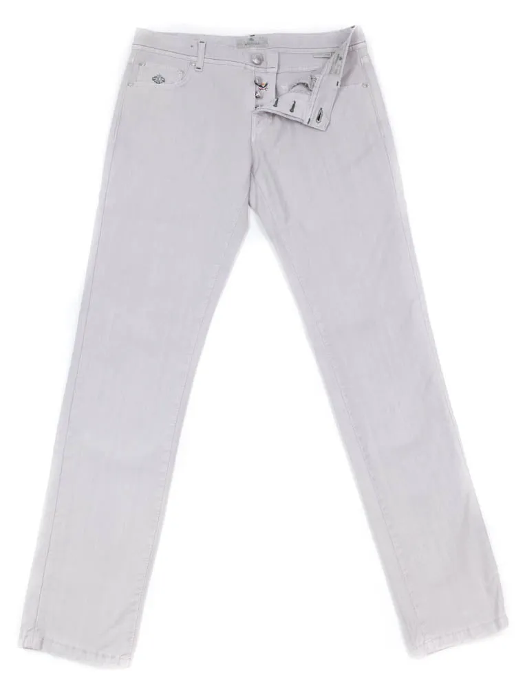 Luigi Borrelli Light Gray Pants - 36 US / 52 EU