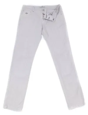 Luigi Borrelli Light Gray Pants - 36 US / 52 EU