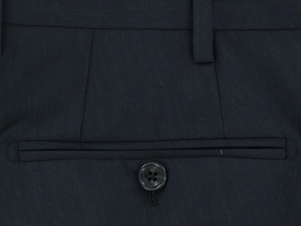 Luigi Borrelli Navy Blue Pants - 44 US / 60 EU