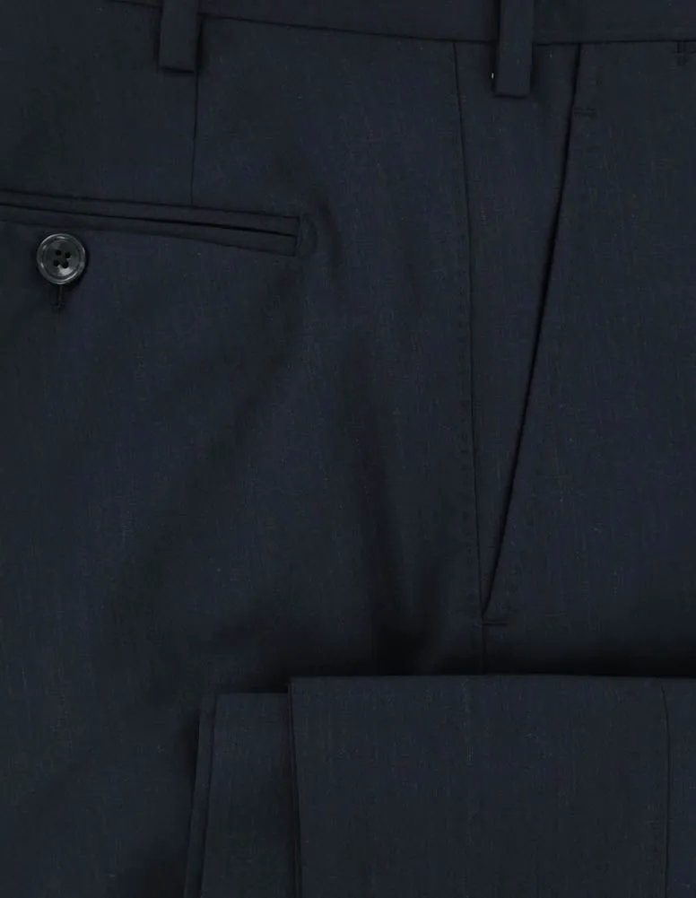 Luigi Borrelli Navy Blue Pants - 44 US / 60 EU