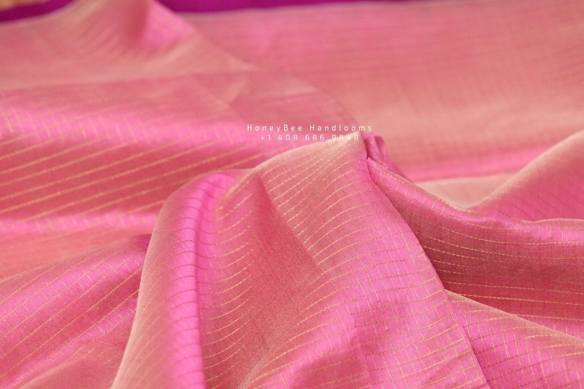 Lyte Weight Pattu Saree blouse -Pattu Blouse -Kuppadam Tissue Pattu Saree blouse - Saree Blouse - Pink Saree Blouse - Handloom saree