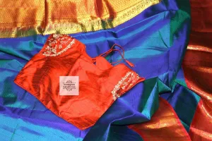 Lyte weight Pattu Sarees online,South Indian Sarees,Pure Silk Sarees,Kanjivaram Saree,kanchi pattu saree,Zari saree,Pastel saree - NIHIRA