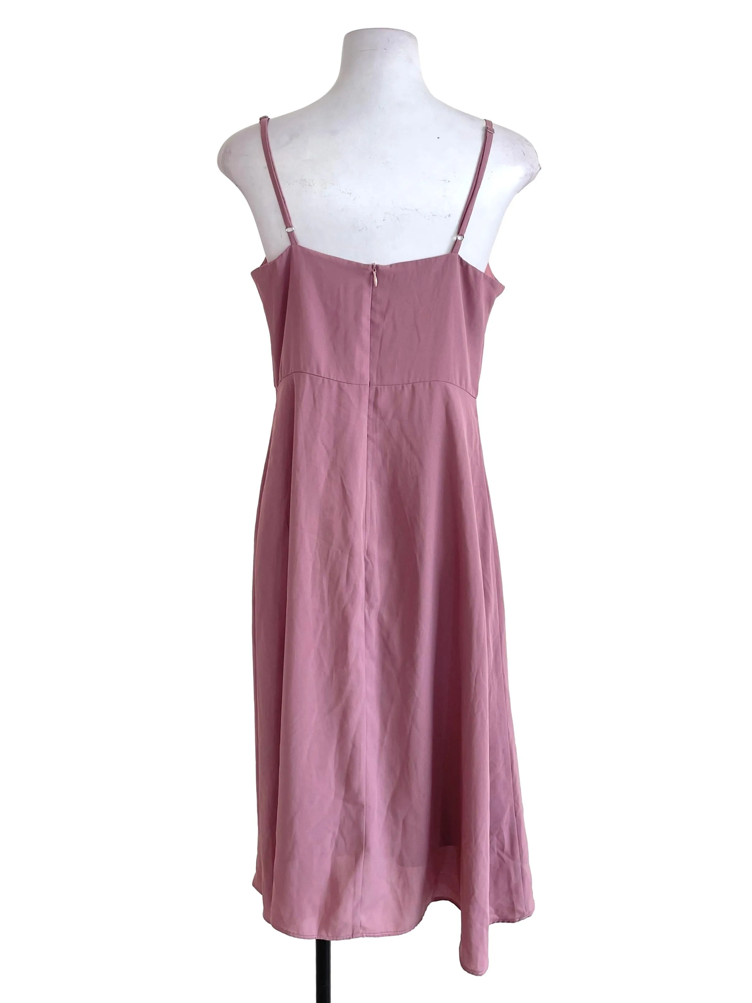 Mauve Purple A-Line Dress