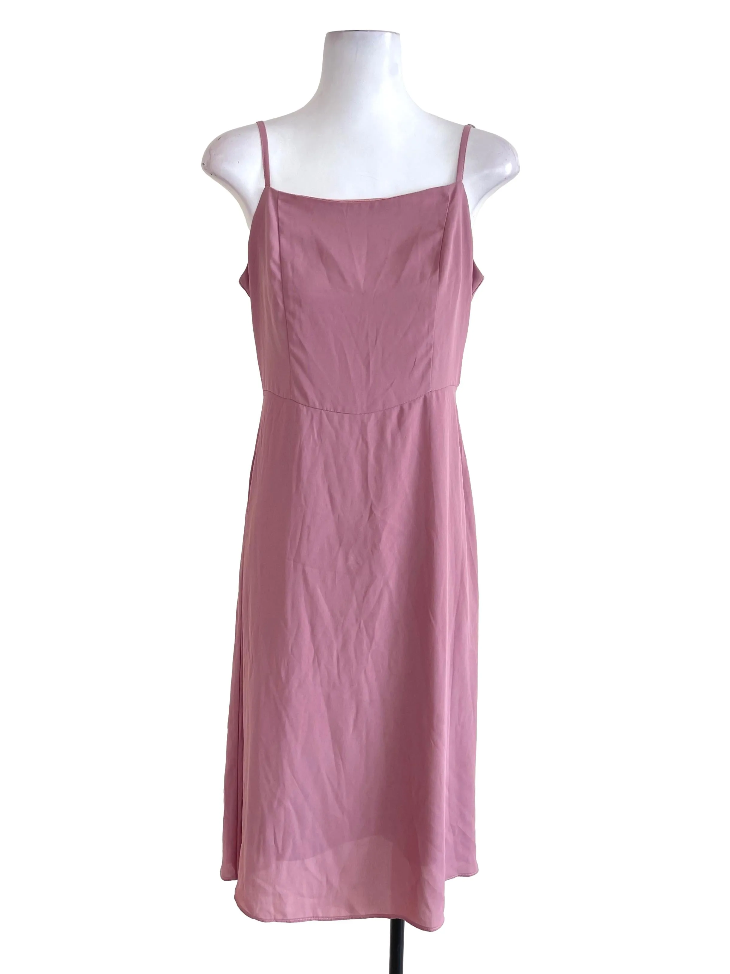 Mauve Purple A-Line Dress