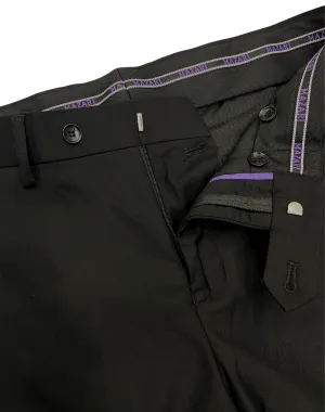 Mazari Slim Fit Dress Pants - Black