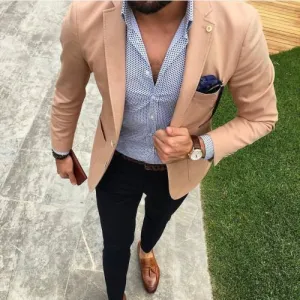 Men's Summer Time 2 Piece Dress Suit Up To 6XL