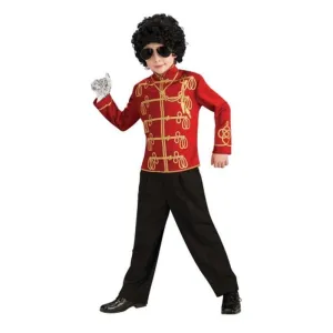 Michael Jackson Red Military Jacket Size L