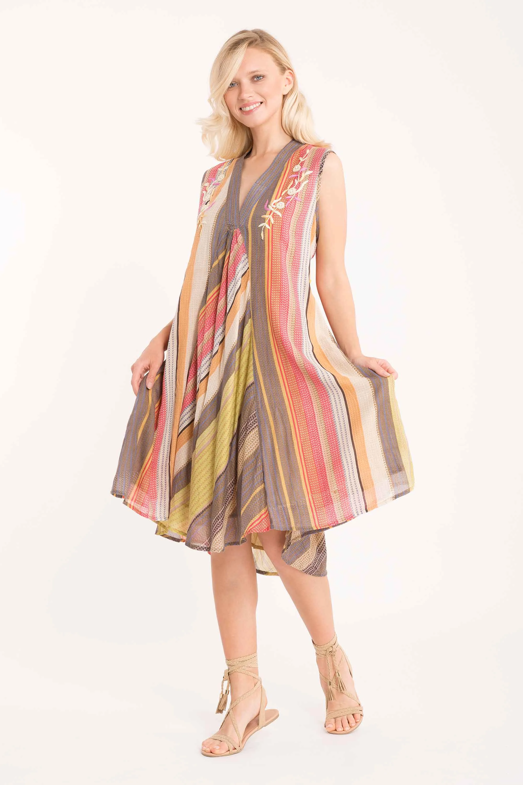Micol sleeveless dress