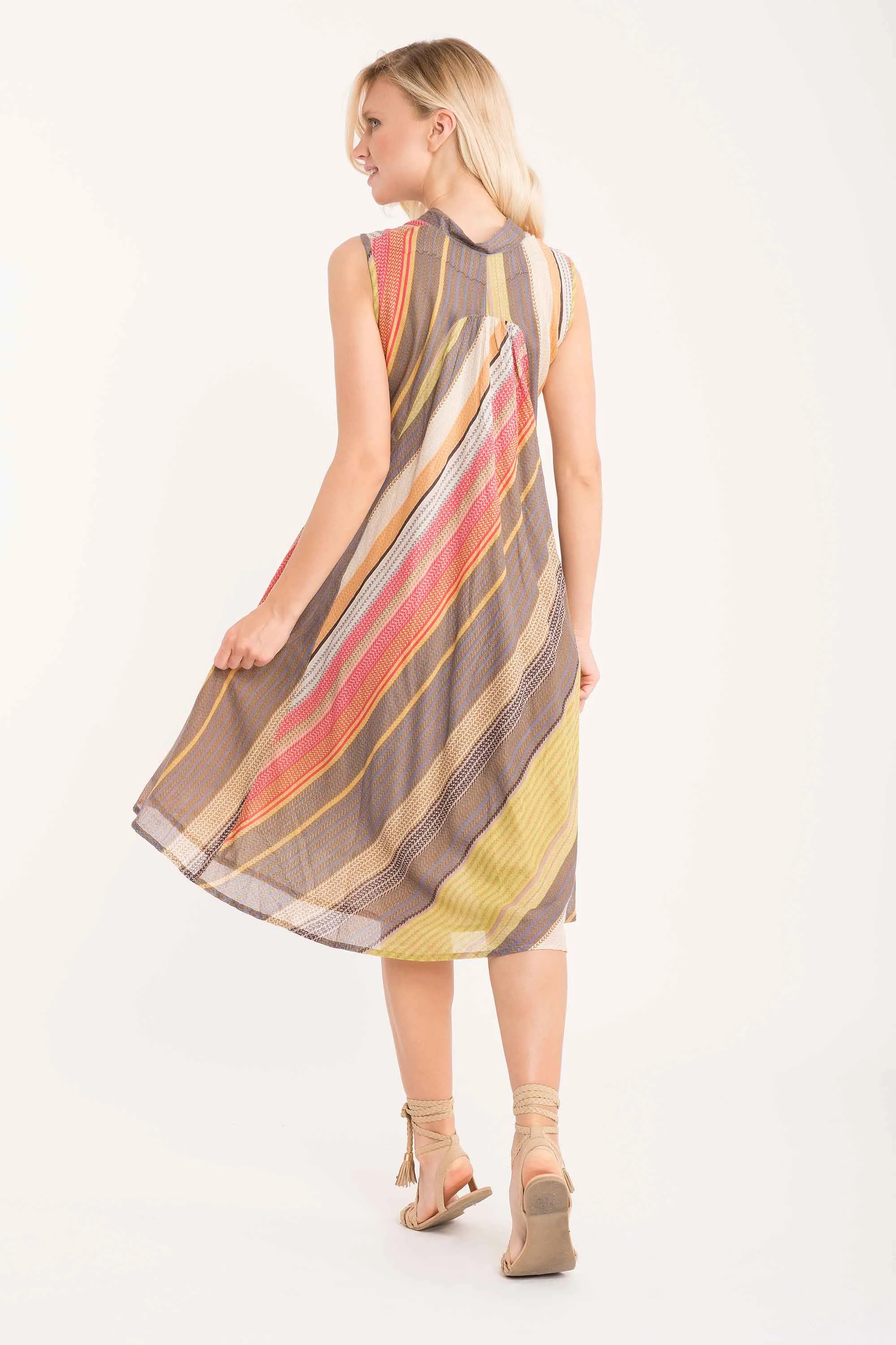 Micol sleeveless dress