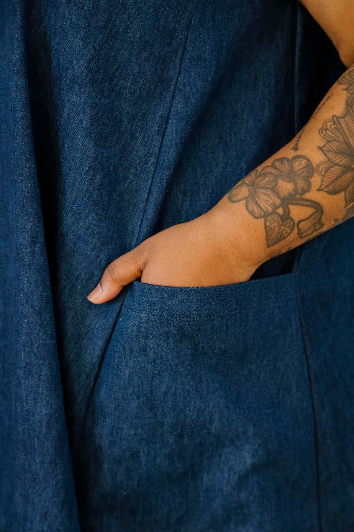 Mira Dress - Denim
