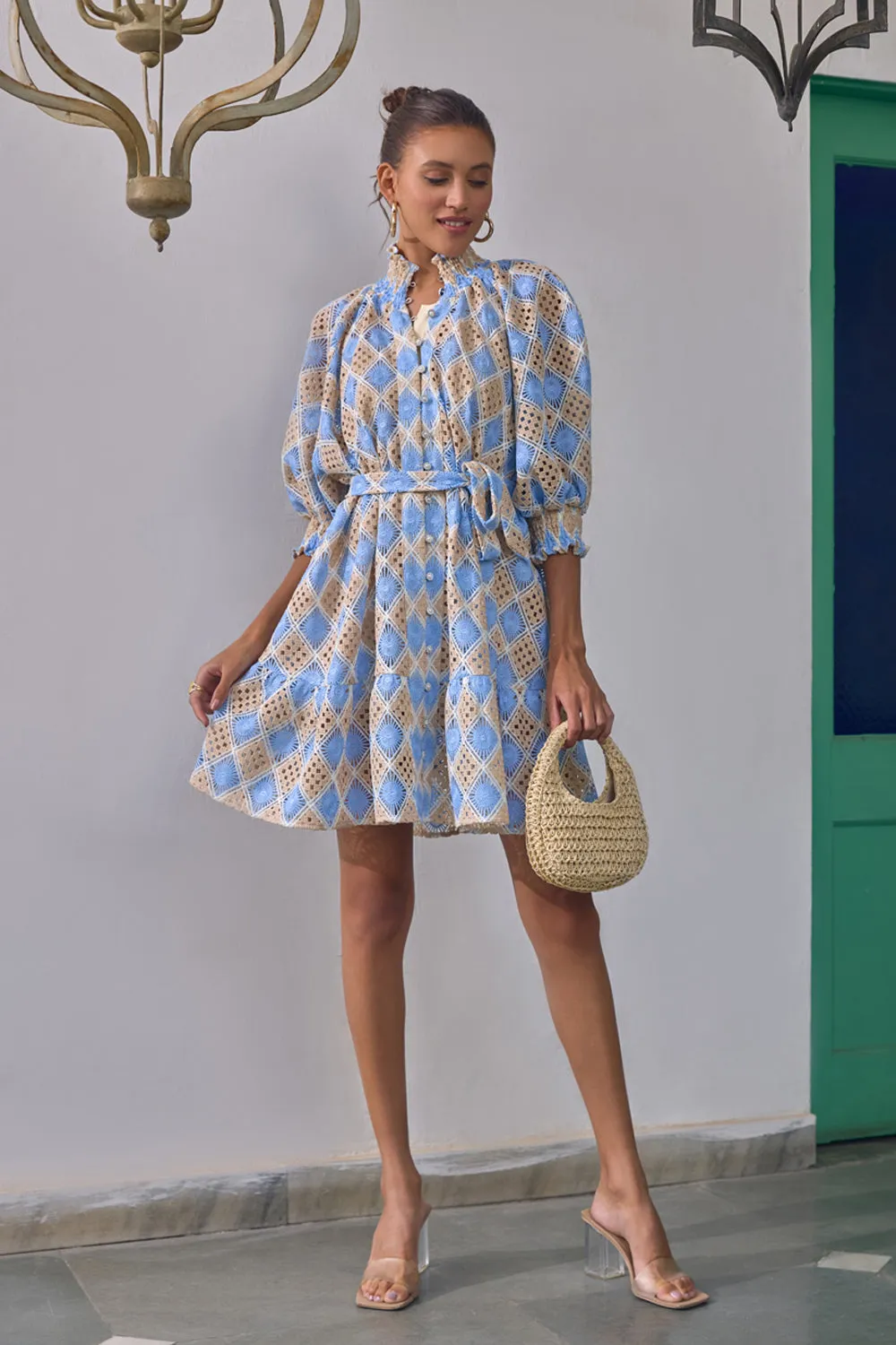 Mitali Wadhwa In Our Crochet Delight Dress