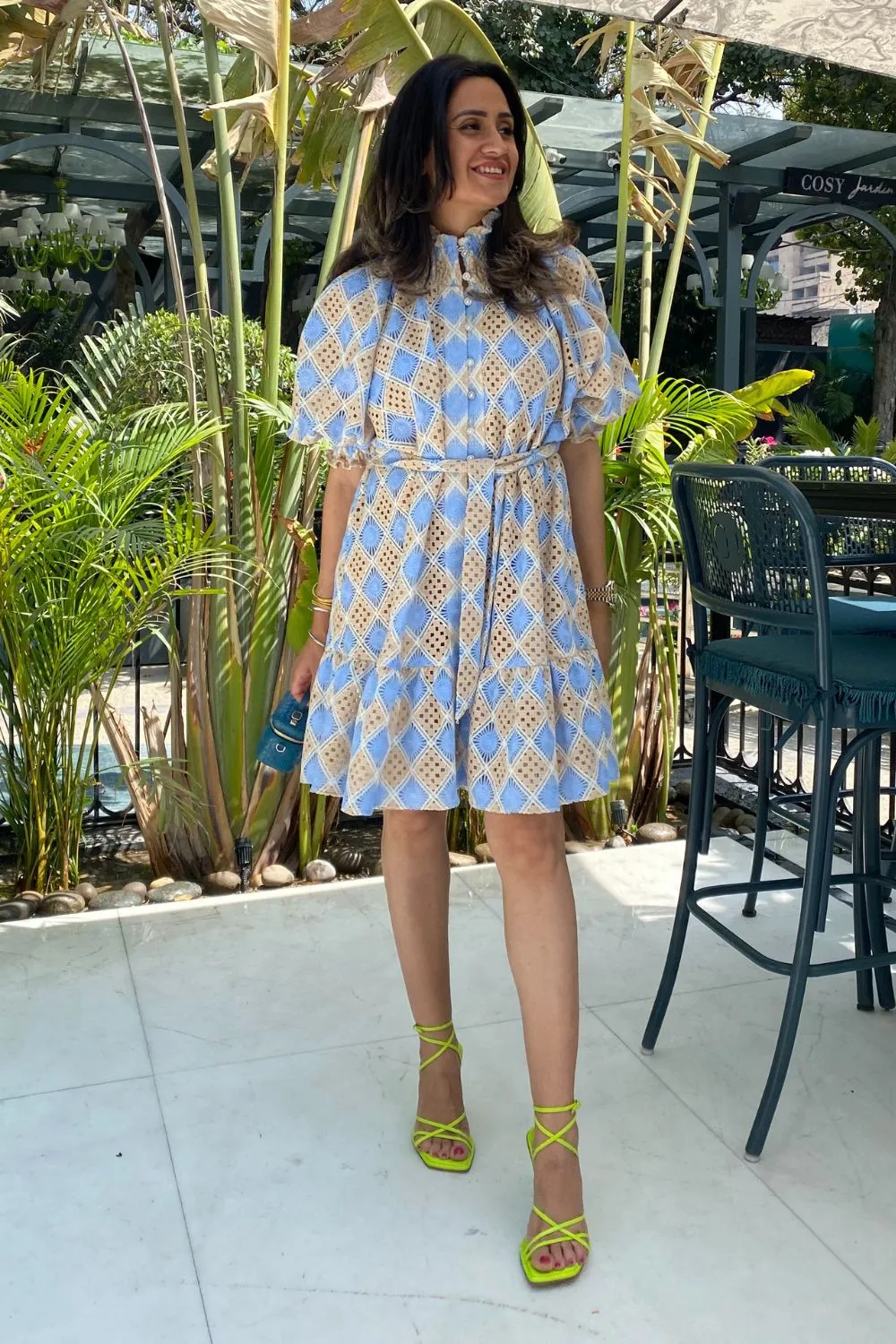 Mitali Wadhwa In Our Crochet Delight Dress