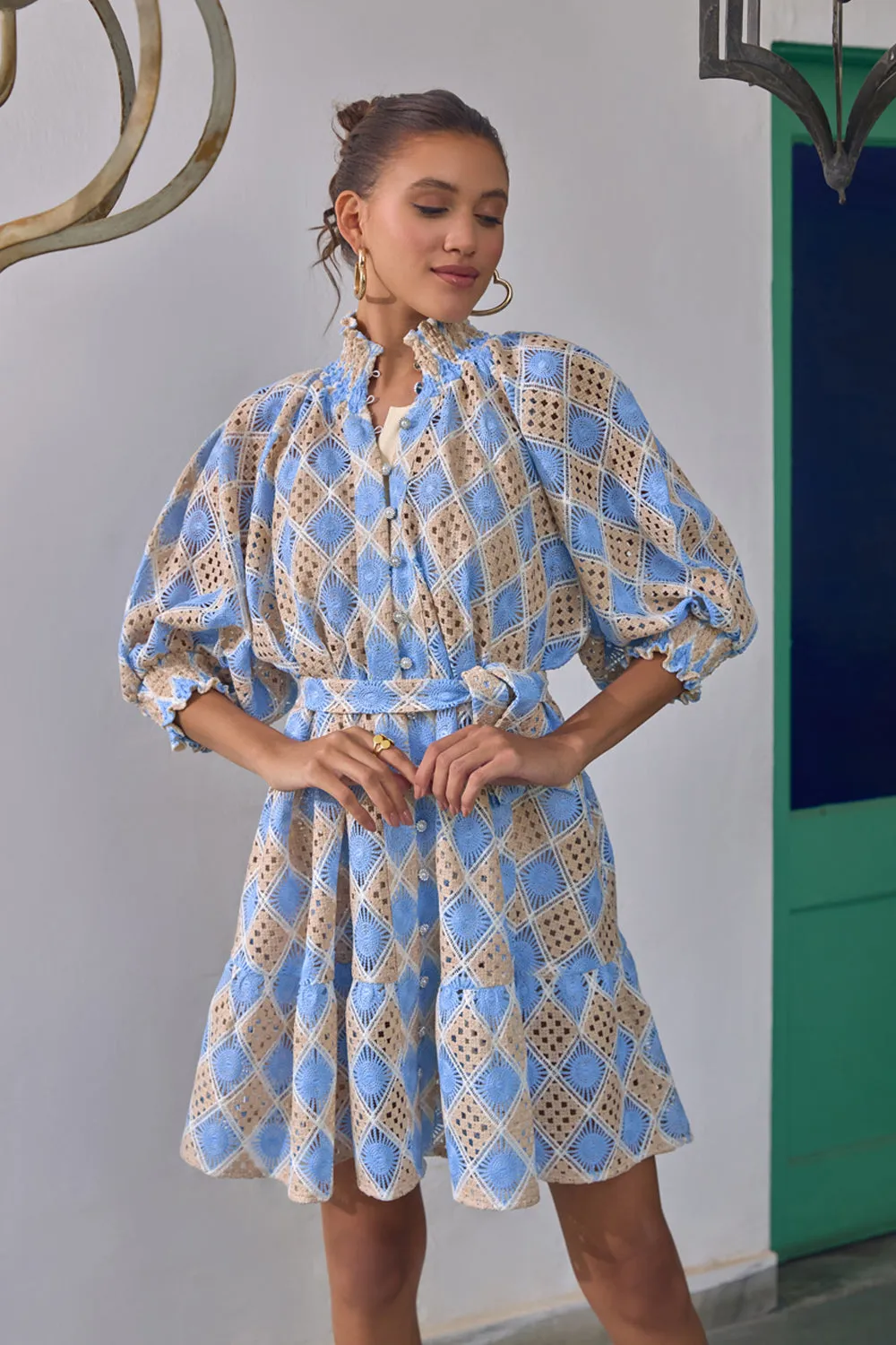 Mitali Wadhwa In Our Crochet Delight Dress
