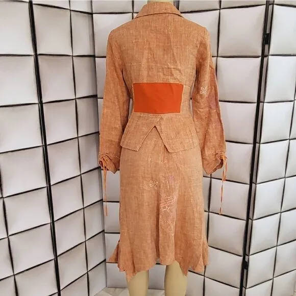 Mith linen suit
