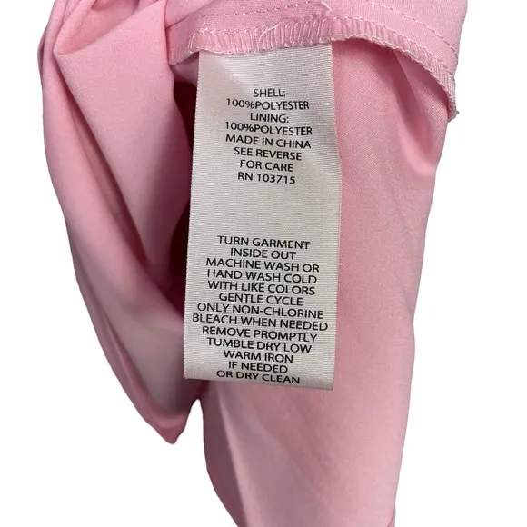 Nanette Lepore Dress Size 10 Pink Shirt Shift Floral Button Long Sleeve