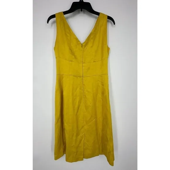 Nanette Lepore Still Free Shift Dress Size 4 yellow