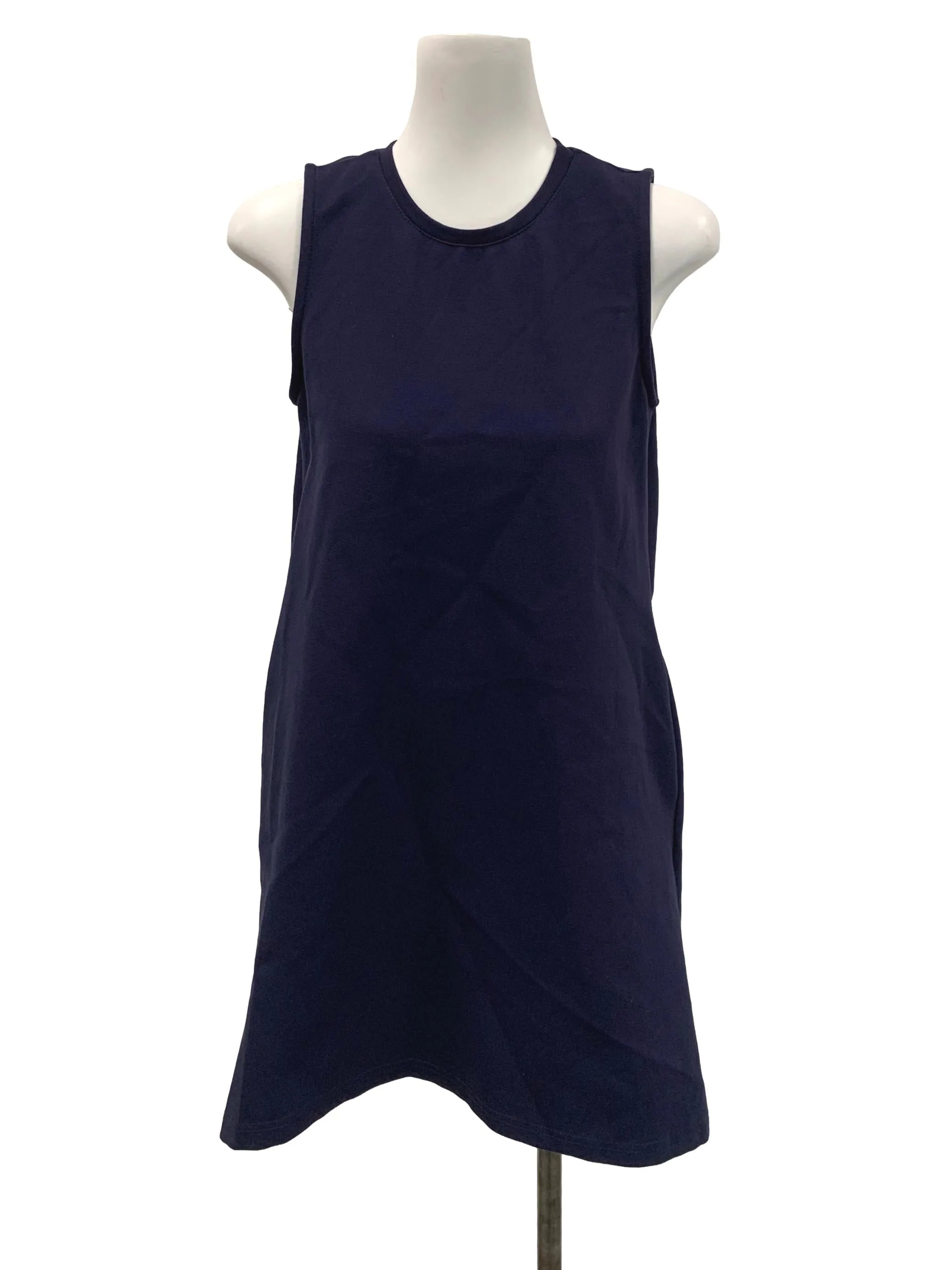 Navy Blue Shift Dress TEM