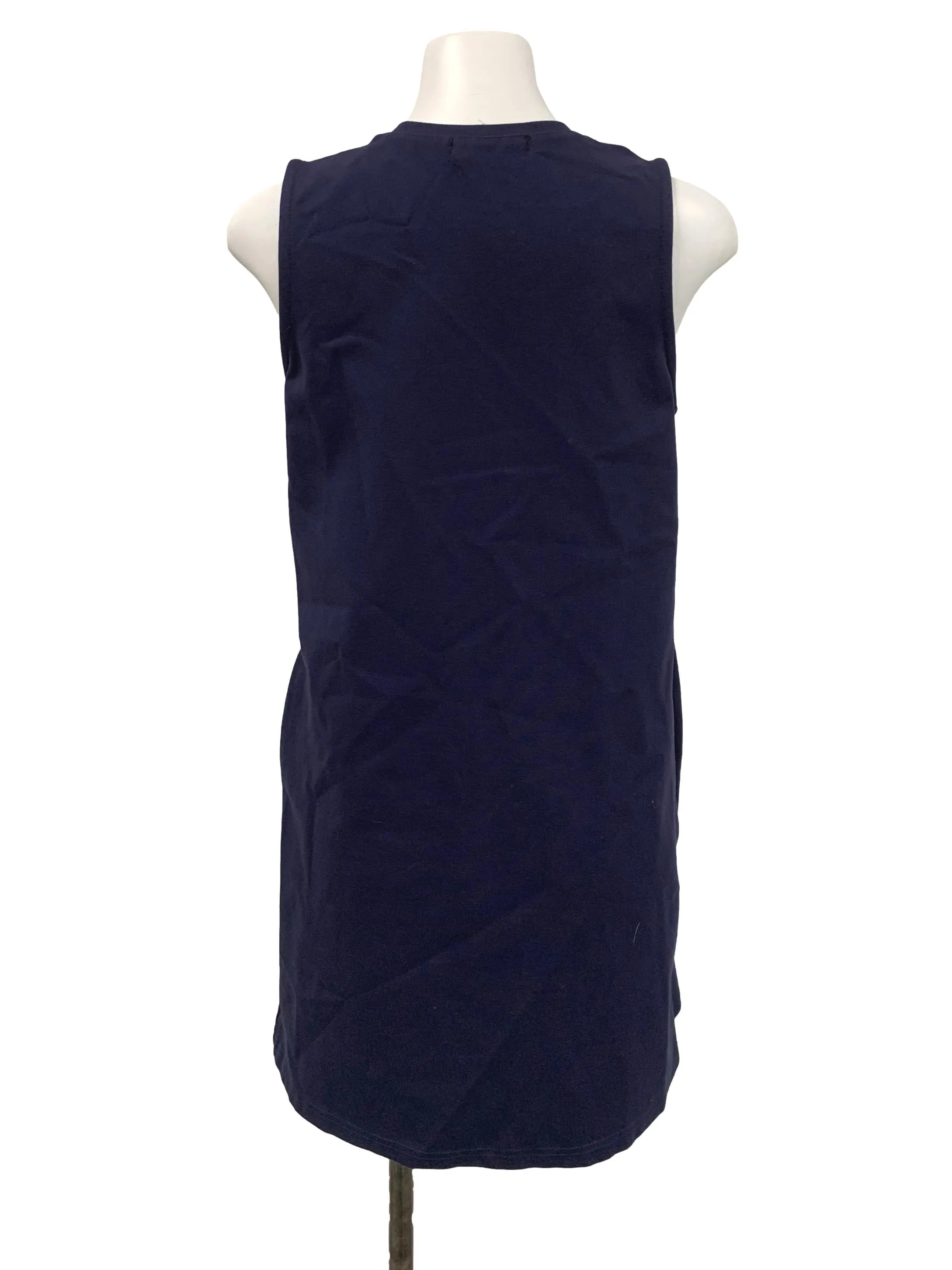 Navy Blue Shift Dress TEM