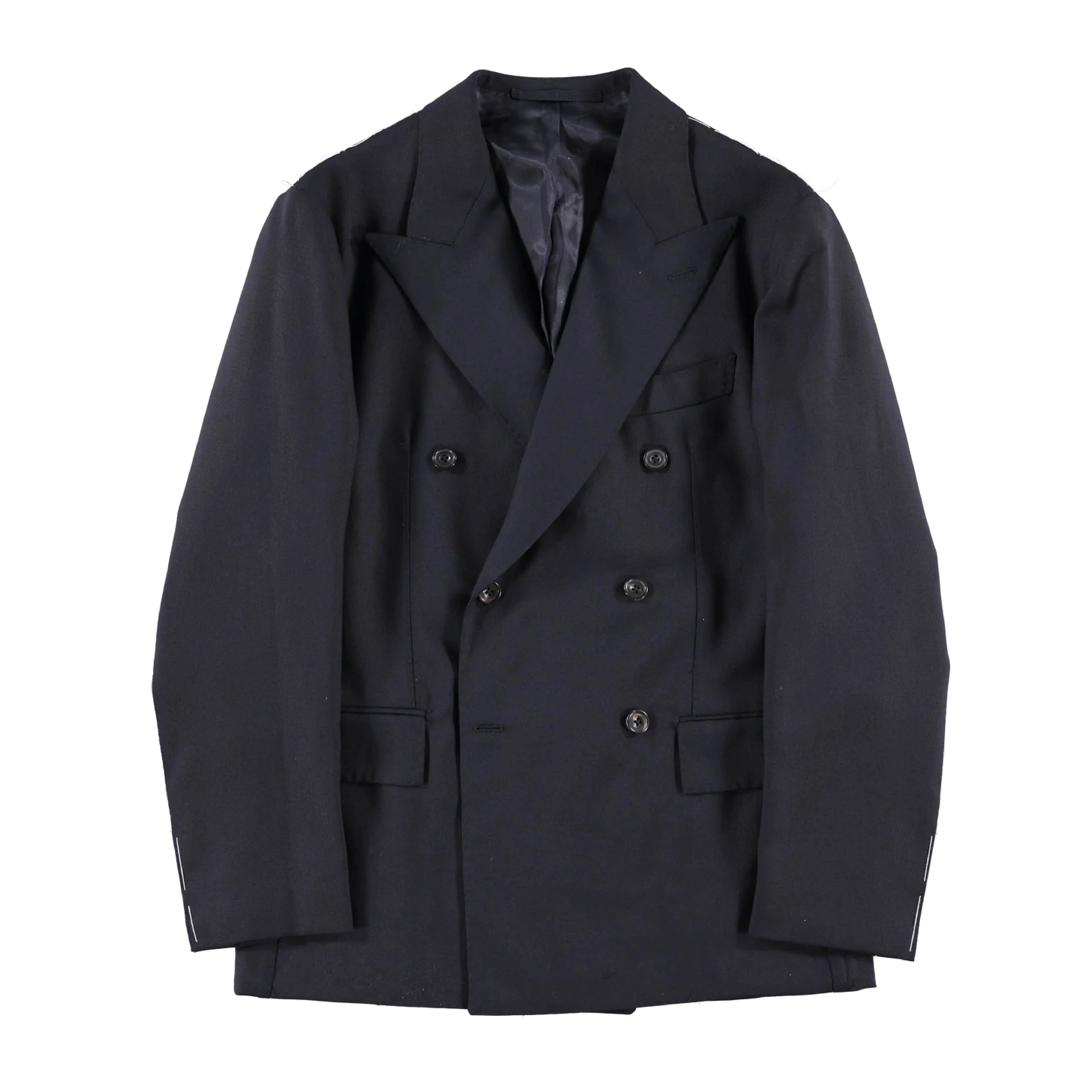 Navy Fresco Double Breasted Waverly Suit