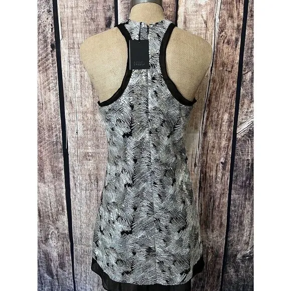 NBD x Revolve Whitney Racerback Sequin Swing Dress New Size Small