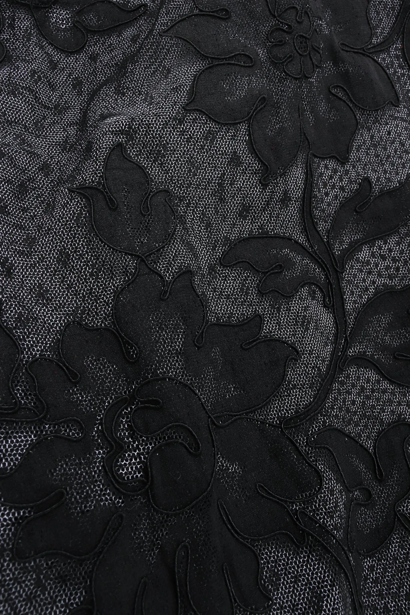 Numbered Lace Balloon Sleeve Blouse Jacket
