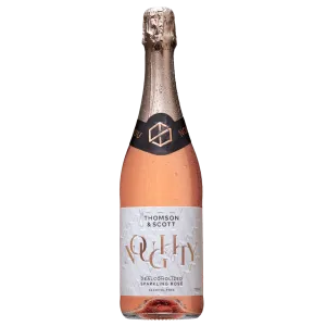NV Noughty Non-Alcoholic Sparkling Rosé, Western Cape, South Africa