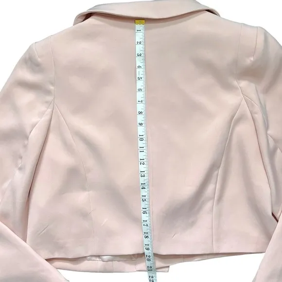 NWT City Chic Miss Pearl Light Pink Short Blazer sz 20